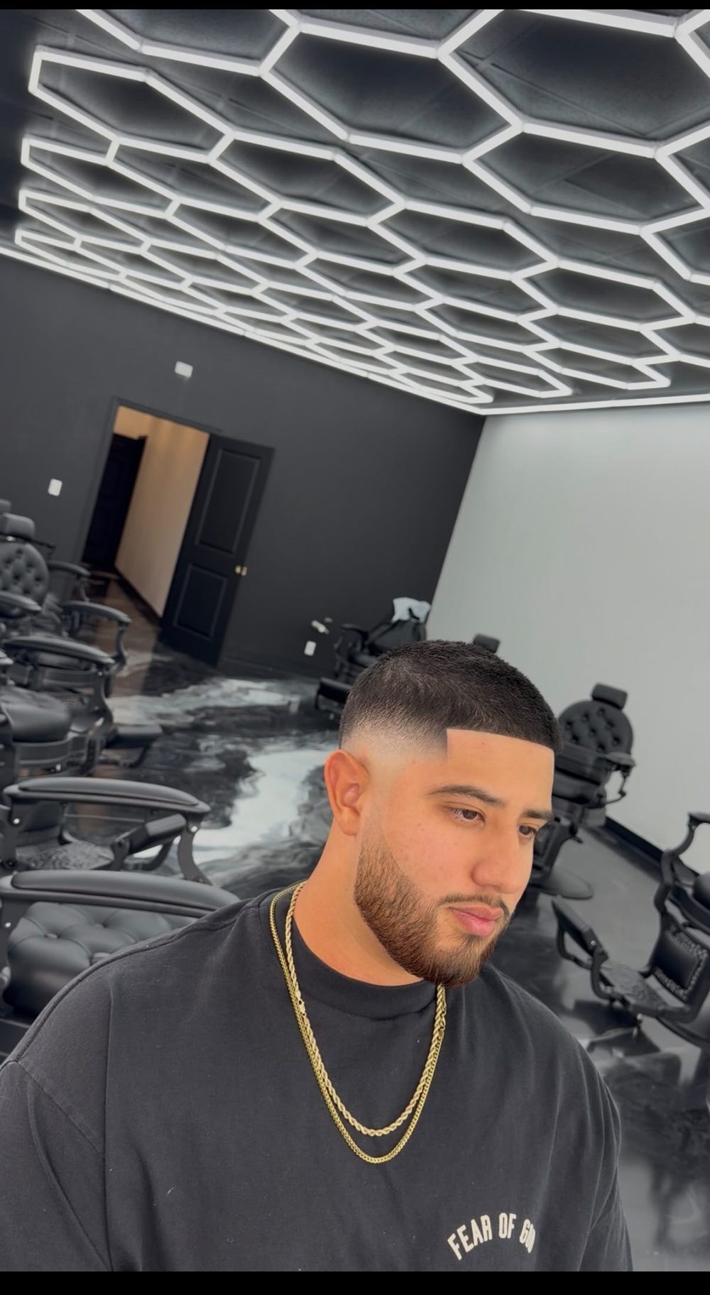 Fresh fade at Exclusive Barbershop