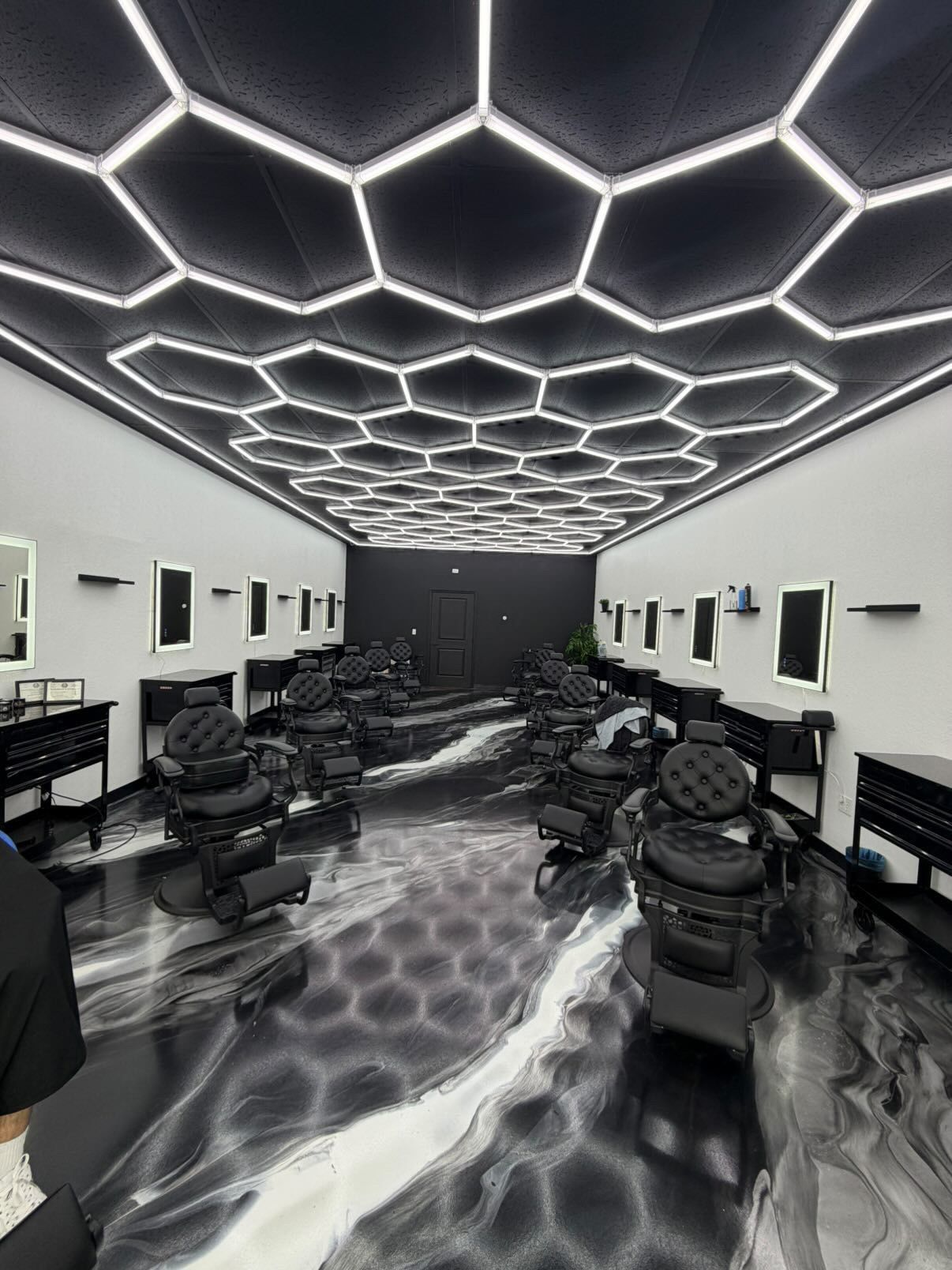 Exclusive Barbershop interior